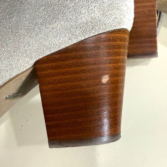 Vionic Tan Ankle Boots with Fringe - Picture 12 of 13